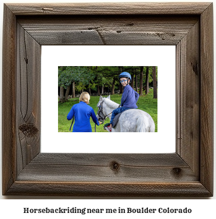 horseback riding near me in Boulder, Colorado